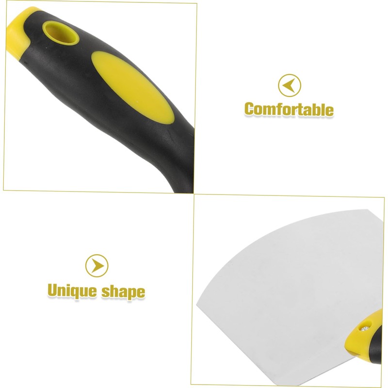Gadpiparty Drywall Tool Stainless Steel Curved Scraper for Smoothing Plaster