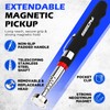 2-Pack Telescoping Magnetic Pickup Tool, 40 lb Pull Force, 30-Inch
