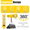 KUAFU Universal Forklift Lifting Hook 4800 LBS Capacity Forklift Lifting