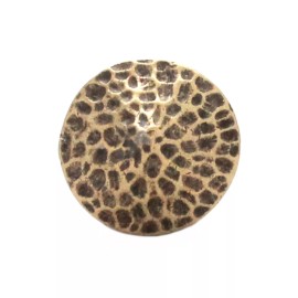 Stecksstore Black Smith Cone Concho Antique Brass Pewter 1" 7435-09 Made in USA