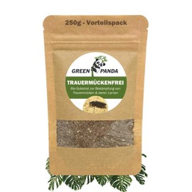 GreenPanda Fungus Gnats Remedy - 250 g Substrate for Fighting Larvae and Fungus Gnats - Value Pack for 13 Pots of 20 Litres