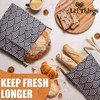 Li'l Things Eco-friendly Reusable Beeswax Bread bags | Set of