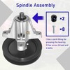 Youxmoto (2Pcs) 618-04822 Spindle Assembly with Pulley Compatible with MTD