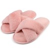 riemot Women's Plush Slippers, pink