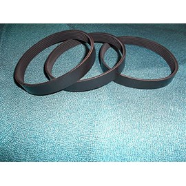 3 NEW DRIVE BELTS MADE IN USA FOR RIDGID R4330 PLANER BELTS RIGID