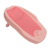 Baby Bath Support Home Foldable Ergonomic Heart Shaped Hollow Pattern