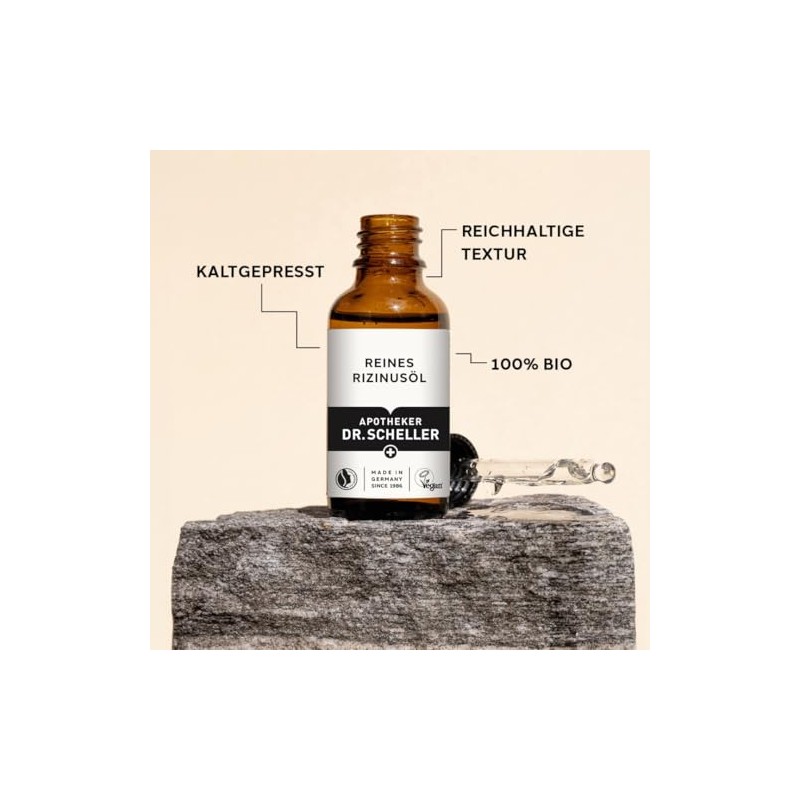 Pharmacist Dr. Scheller Pure Castor Oil, 30 ml