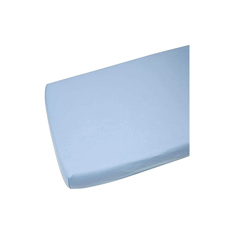 Cot Cotton Fitted Sheet (Pack of 2) - 6230BL