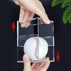 Acrylic Baseball Display Case, UV Protection, For Hard/Soft Balls, Collection