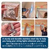 String Light Hanger Hooks- Stainless Steel Light Clips, Outdoor Small