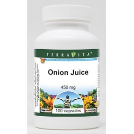 Onion Juice - 450 mg (100 Capsules, ZIN: 521794)