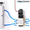 TAILONZ PNEUMATIC 3/8"NPT 24V Solenoid Valve 4V310-10 12V/24V/110V/220V Single Coil