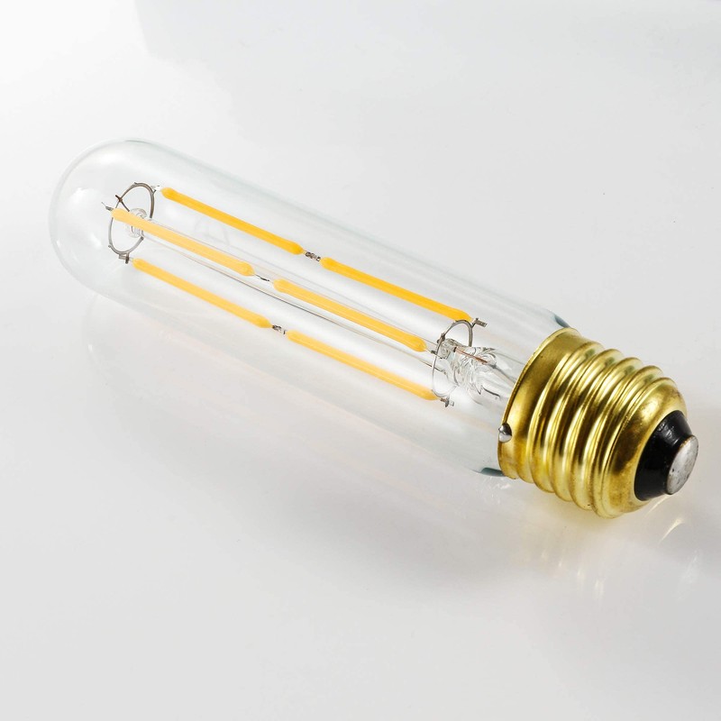 T10 Led Bulb,Dimmable 6W Led Tubular Bulbs, 60 Watt Incandescent