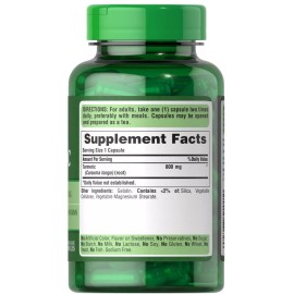 Puritan's Pride Turmeric 800mg Antioxidant Naturally Contains Curcumin 2X100CAPS or 1x200Puritan