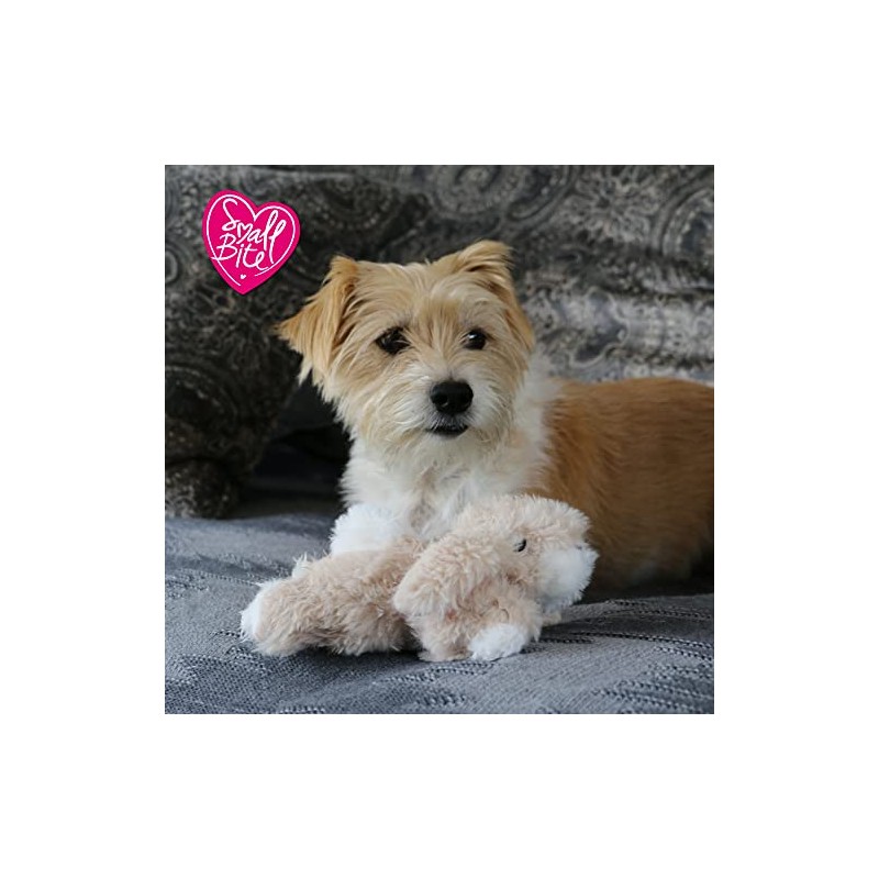 Ancol Small Bite Rabbit Plush Dog Toy, Pack of 1
