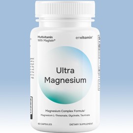 Ultra Magnesium Glycinate, L-Threonate & Taurinate - Multivitamin & Multimineral Complex