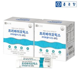 Jongkundang V 종근당 프리바이오틱스 프락토올리고당 30포 2개 V Jonggeun Dang Prebiotics Fructooligosaccharides 30 Sachets 2 Pack