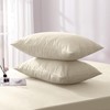 Moonlight Bedding Pillow Cases 2 Pack – Cream Pillowcases Envelope