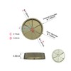 2PCS Baseboard Heater Thermostat Temperature Control Dial Knob Replacement Base