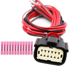 Headlights Connector Compatible with Dodge Charger 2015-2023. 68541681AA Wiring Pigtail Harness