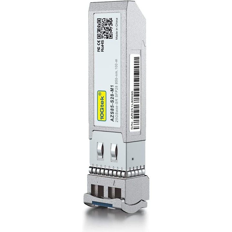 25G SFP28 SFP+ Transceiver, 25GBase-SR Module, 850nm MMF, up to