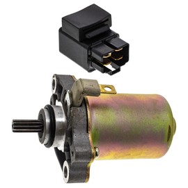 NICHE Starter Motor Solenoid Kit for Suzuki Quadsport Z50 LT-Z50 31100-22G00 31800-40B01 31100-22G11 ATV