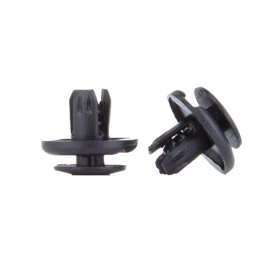 ROADFAR Car Fasteners Push Type Fender Rivet Clips with Black 100Pcs 91512-SX0-003