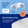 Squatty Potty Standard 7" Toilet Stool, Whie
