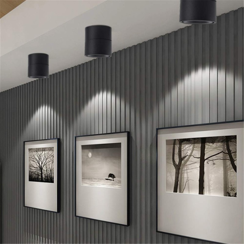 LED Ceiling Spotlight - Wall Light 360°Adjustable Ceiling Downlight 10W