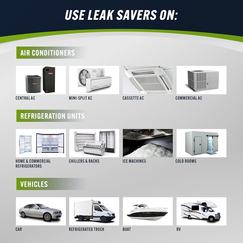 Leak Saver Direct Inject Dry A/C Moisture Remover (No Leak