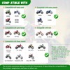 Dirt Bike Training Wheels 50cc, Compatible with razor SX125 MX125