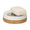 Wenko 17677100 Soap dish, Bamboo