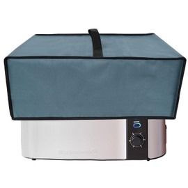 NUENSS-ROR Toaster Cover Waterproof Heat-Resistant Dustproof Protective Case Heavy Duty Cover for Mueller UltraToast Toaster 4 Slice MT-110ss/Elite Gourmet ECT-3100 Long Slot 4 Slice