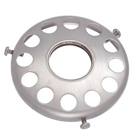 B&P Lamp® Satin Nickel 3 1/4 Inch UNO Shade Holder