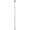 Thermometer, glass, -10 to +210 °C, external height 405 mm, external width 6.5 mm, temperature measurement range -10 °C to +210 °C, temperature test