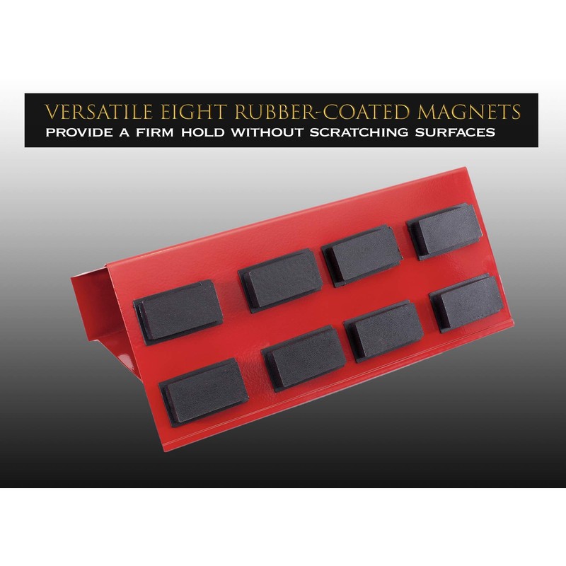 EHOMEA2Z Magnetic Aerosol Spray Can Holder, Magnet Toolbox Bottle Rack,