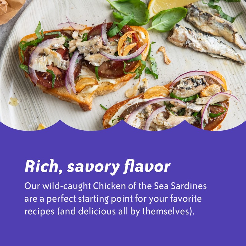 Chicken of the Sea Sardines in Lemon Sauce, 3.75 oz.