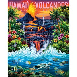 Hawai'i Volcanoes National Park by Boardwalk - 500 Piece Jigsaw Puzzle