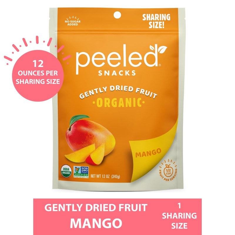 Peeled Snacks Organic Dried Fruit – Healthy, Vegan Snacks for