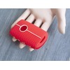 RUNZUIE 2Pcs 4 Buttons Silicone Smart Remote Key Fob for