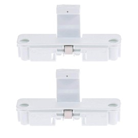 W10240513 Washer Lid Lock Strike, 2Pcs, Part Numbers WPW10240513, AP6017583, PS11750882, P4514459, 1873013, AH2579805, EA2579805, PS2579805, Fits for Whirlpool, Kenmore, Amana, Maytag Roper, Sears