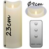 Tronje Tronje 23cm LED Kerze mit Timer u. Fernbedienung -