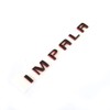 Yoaoo 1x OEM Black Impala Nameplate Emblem 3D Logo Letters