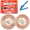 Racewill 25 ft 1/4" + 3/16" Copper Coated Brake Line