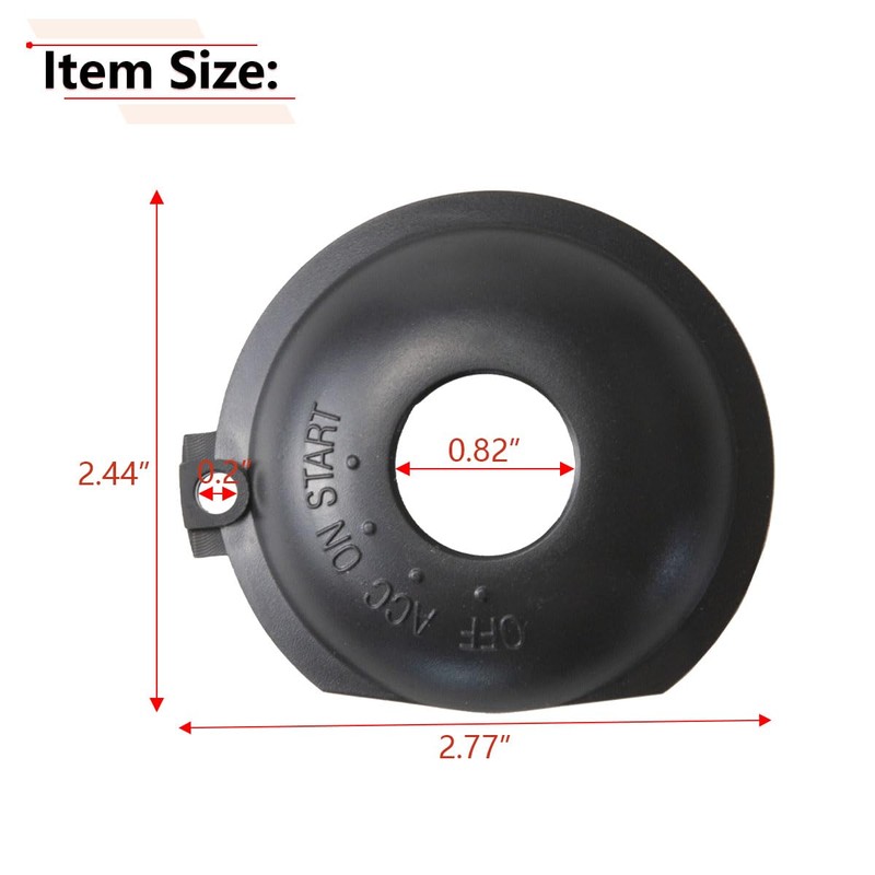 RLB-HILON Ignition Lock Cylinder Switch Bezel Cover Compatible with Chevy