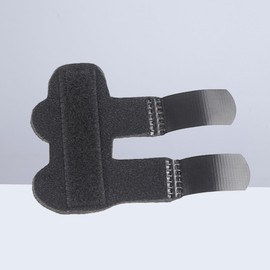 Healeved 2 Pcs Comfortable Finger Splint for Finger Support Holder for Hand Adjustable for Fingers Black Finger Splint and Braces