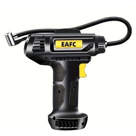 120W Portable Car Air Compressor: Inflate Your Tires With Ease - Wireless & Wired Handheld Pump With LED Light - Style: Wireless