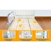 strenkitech Foldable Toddler Bed Rails - Kids Guard Bumper for