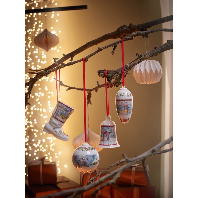 Hutschenreuther 02251-722917-49705 Collectible Series 2022 Crystal Bell Christmas Eve (Pack