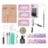 3 in 1 Eyelash Extension Kit Mannequin Head False Lashes